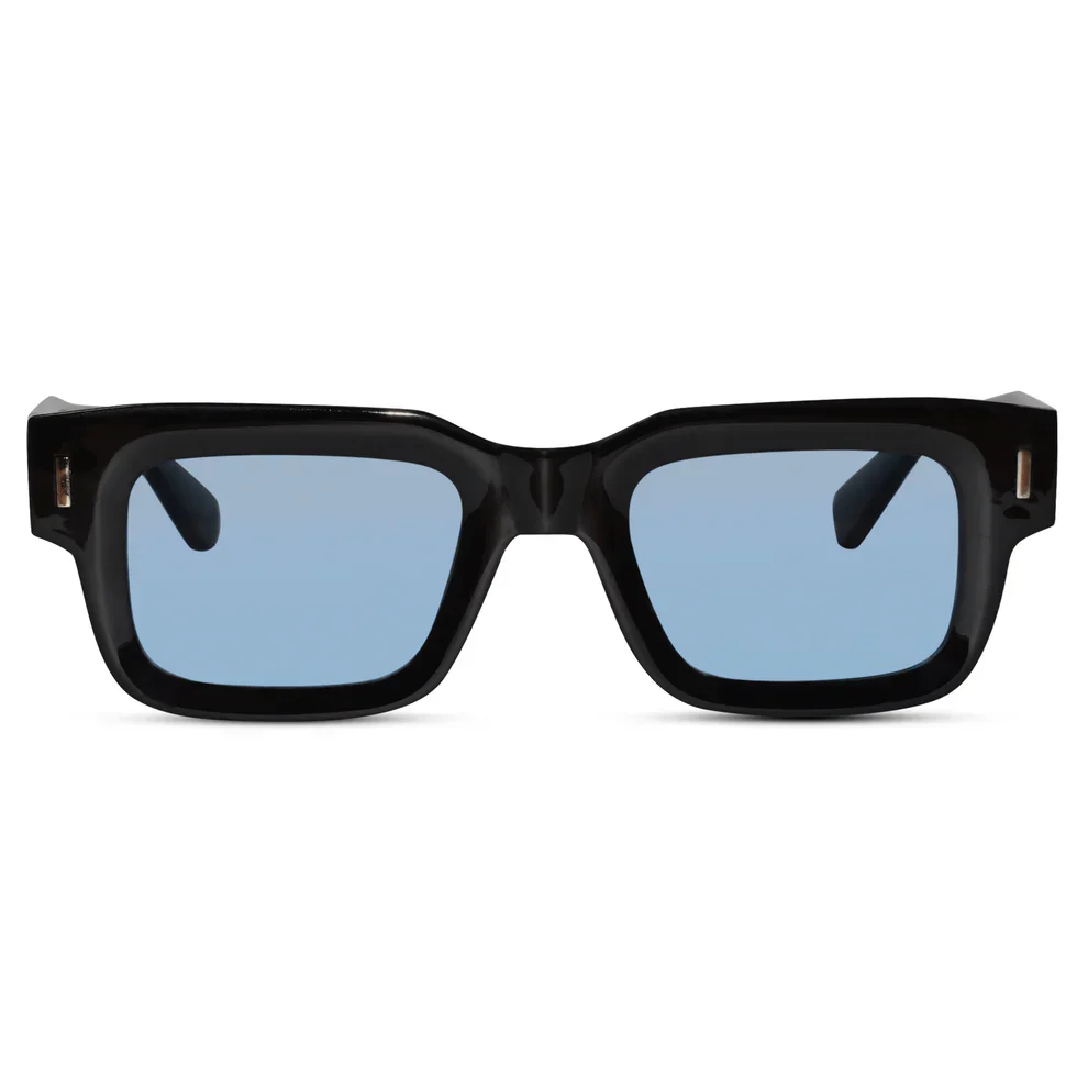 Bold Brown Rectangular Sunglasses For Men & Women - Image 7