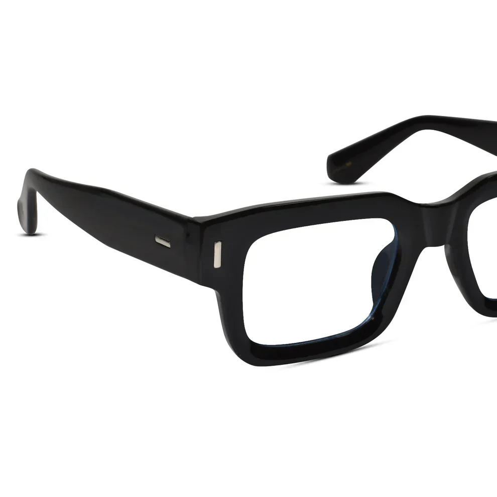 Bold Brown Wayfarer Eyeglasses For Men & Women - Image 10