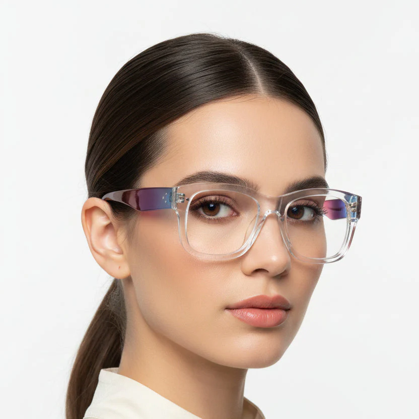 Bold Multi Color Wayfarer Eyeglasses Men & Women