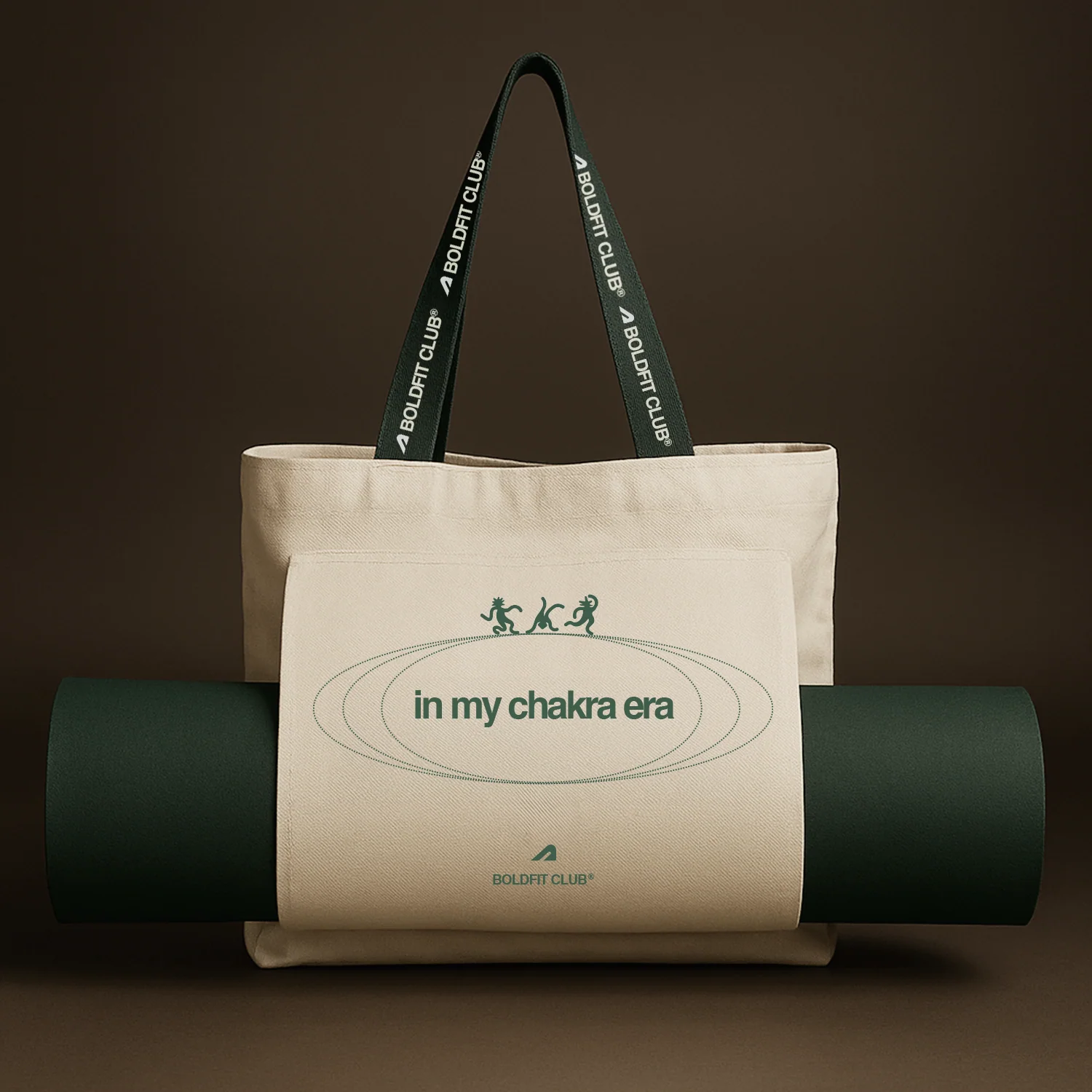 Boldfit Yoga Tote Bags - OffWhite In My Chakra Era - Image 13