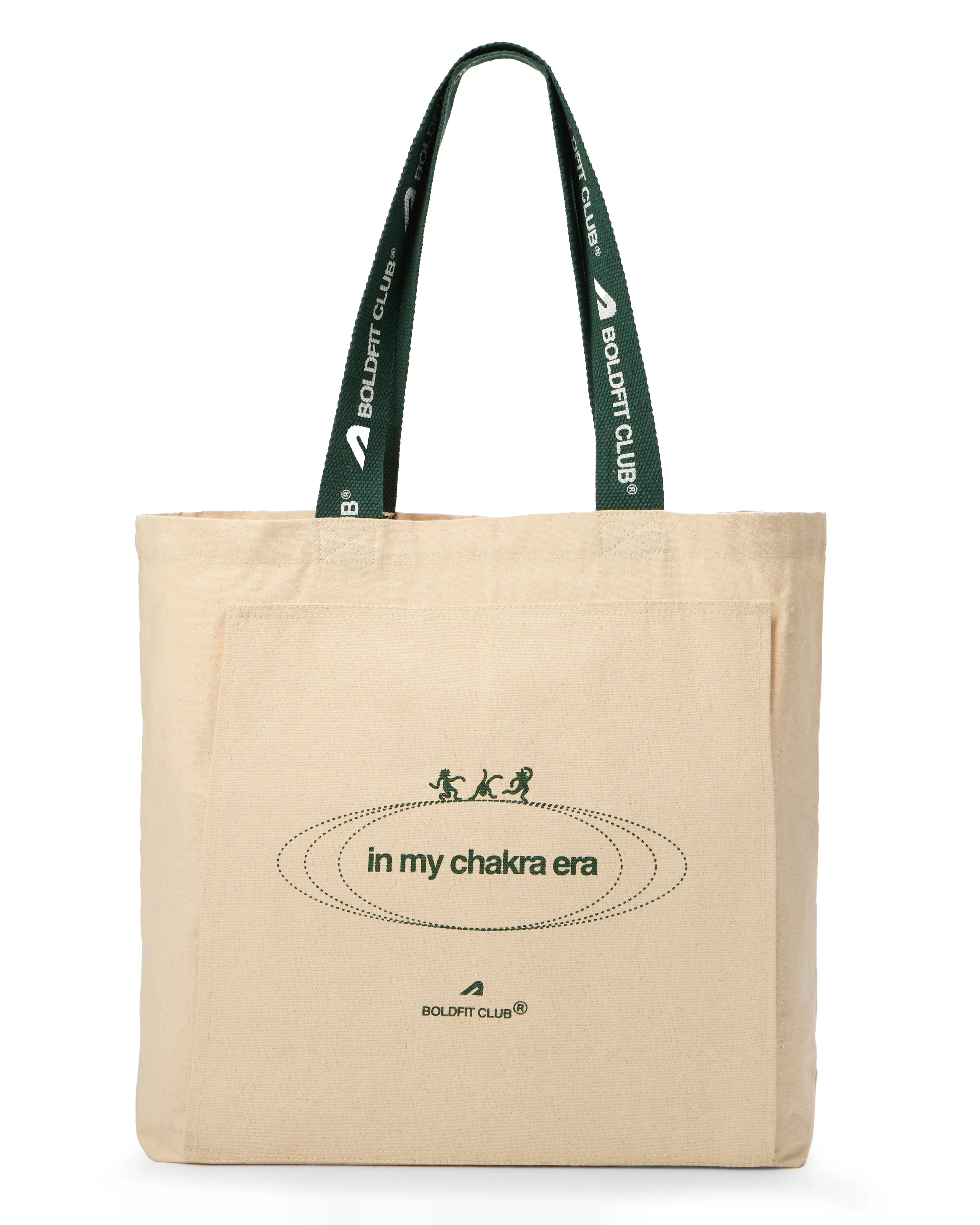 Boldfit Yoga Tote Bags - OffWhite In My Chakra Era - Image 2