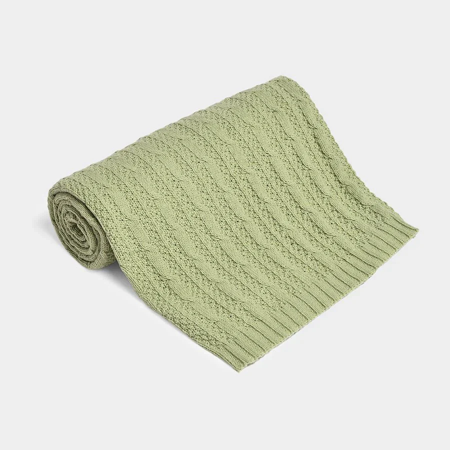 Bonjour Cozy Knitted Blanket - Image 2