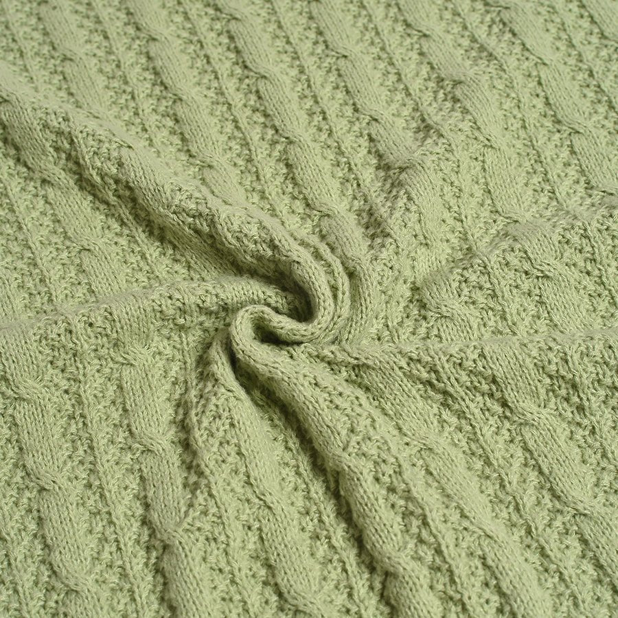 Bonjour Cozy Knitted Blanket - Image 6