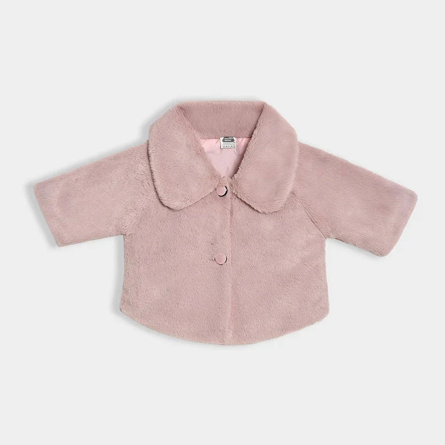 Bonjour Fuchsia Solid Jacket - Image 2