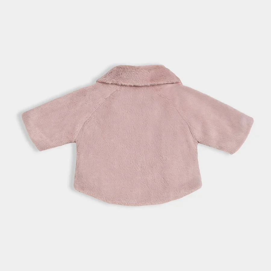 Bonjour Fuchsia Solid Jacket - Image 3