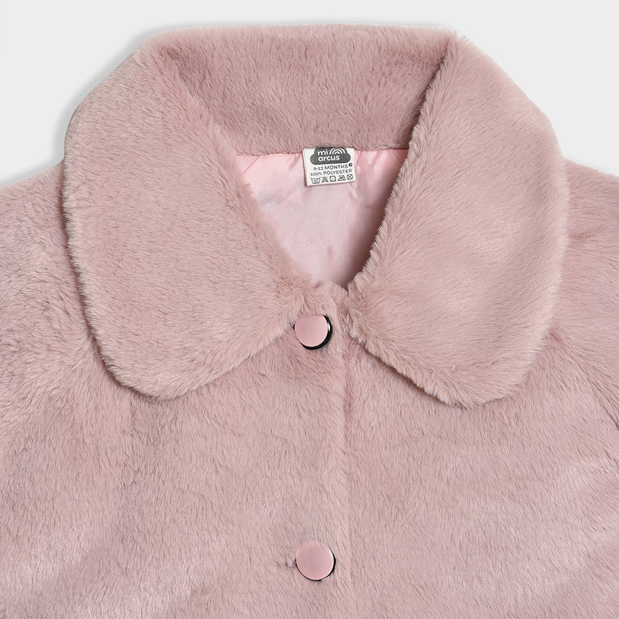 Bonjour Fuchsia Solid Jacket - Image 4