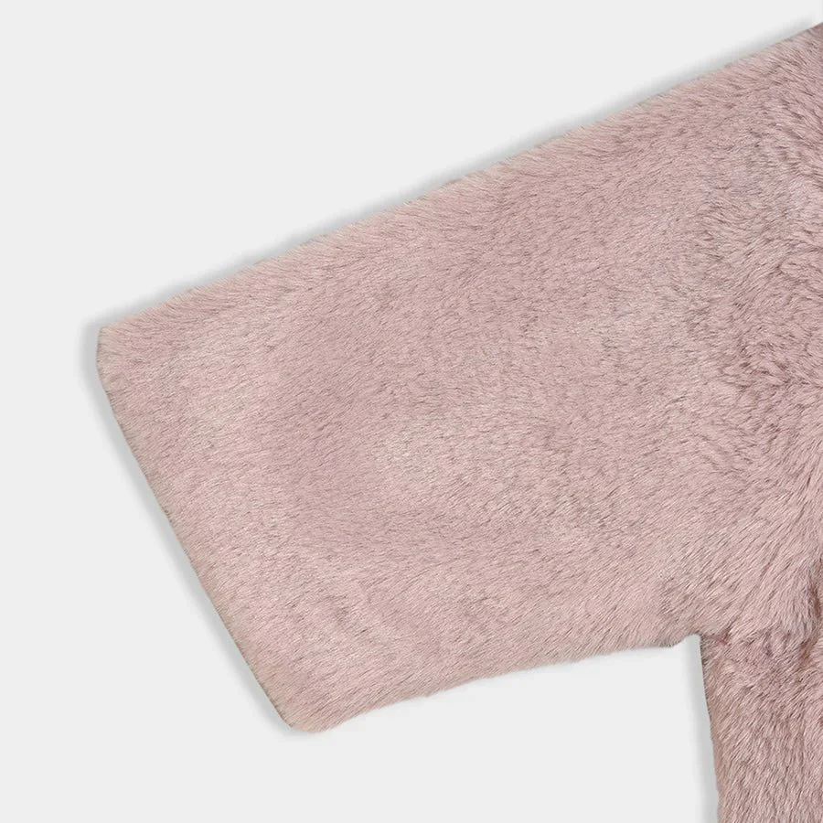 Bonjour Fuchsia Solid Jacket - Image 5