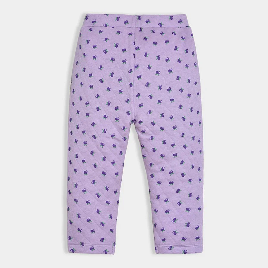 Bonjour Lavender Printed Co-Ord Set - Image 7