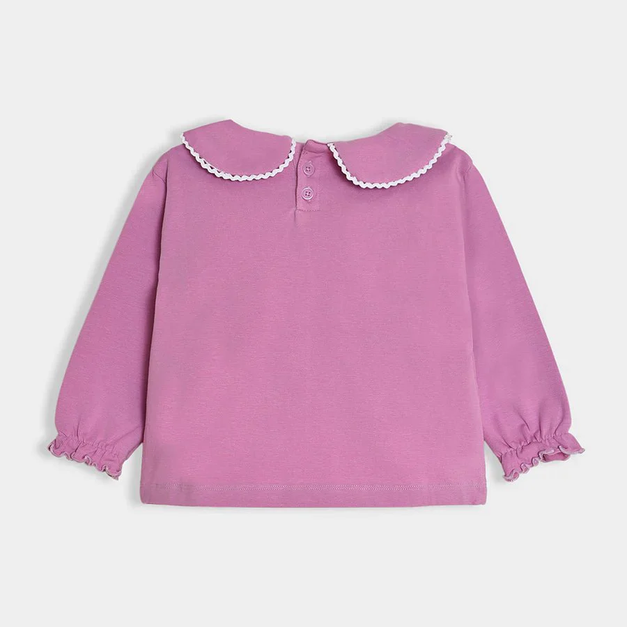 Bonjour Mauve Printed Top - Image 4