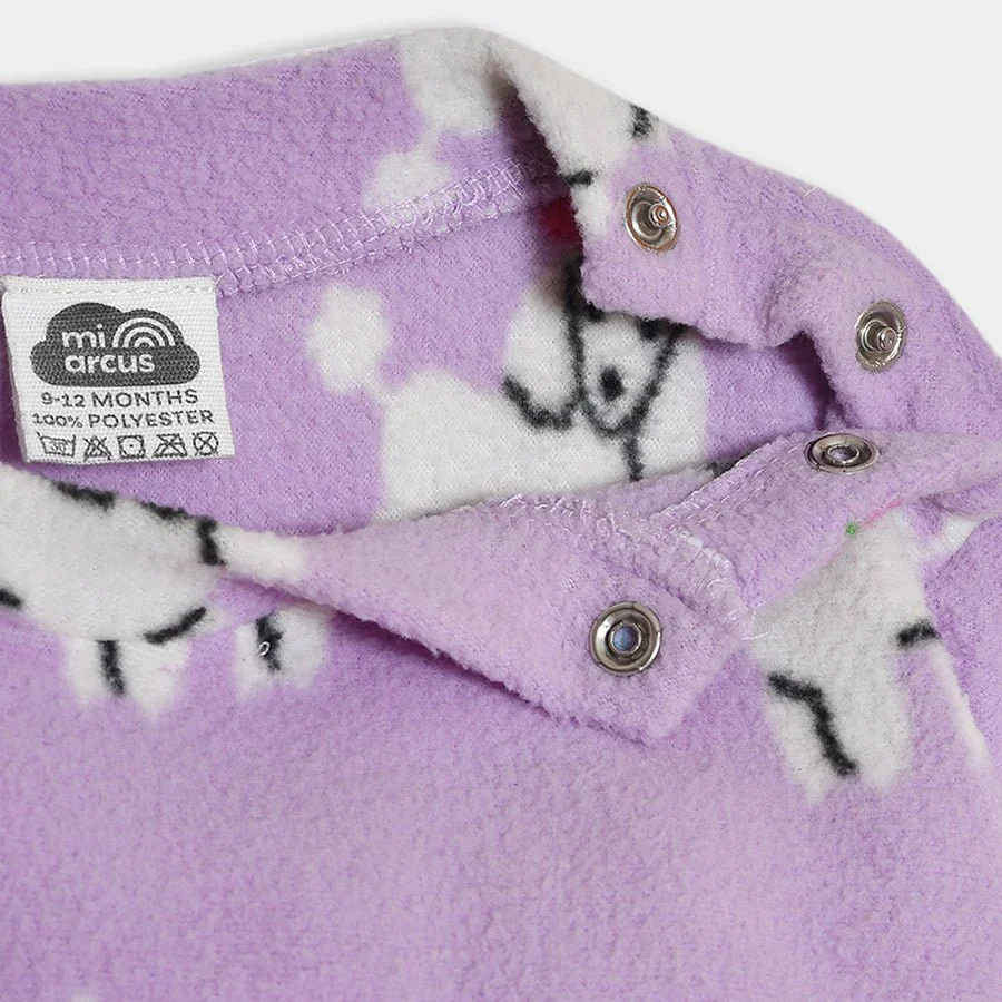 Bonjour Poodle Printed Slumber Set - Image 9
