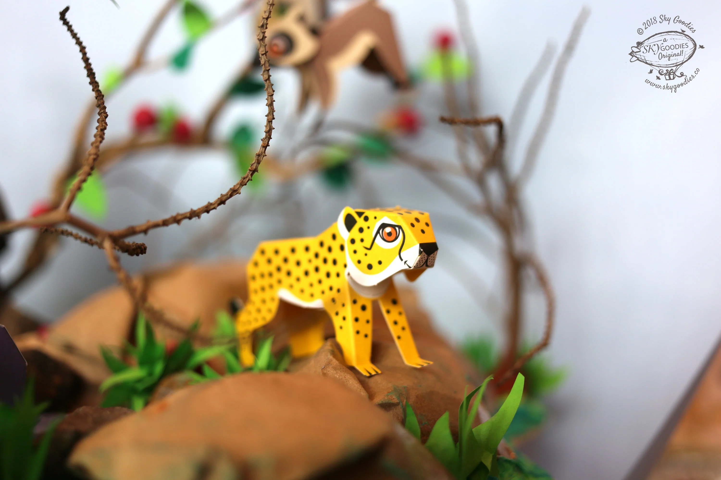 BOX SET 2: Set of 6 DIY Mini Endangered Animals Paper Craft Kits - Image 6