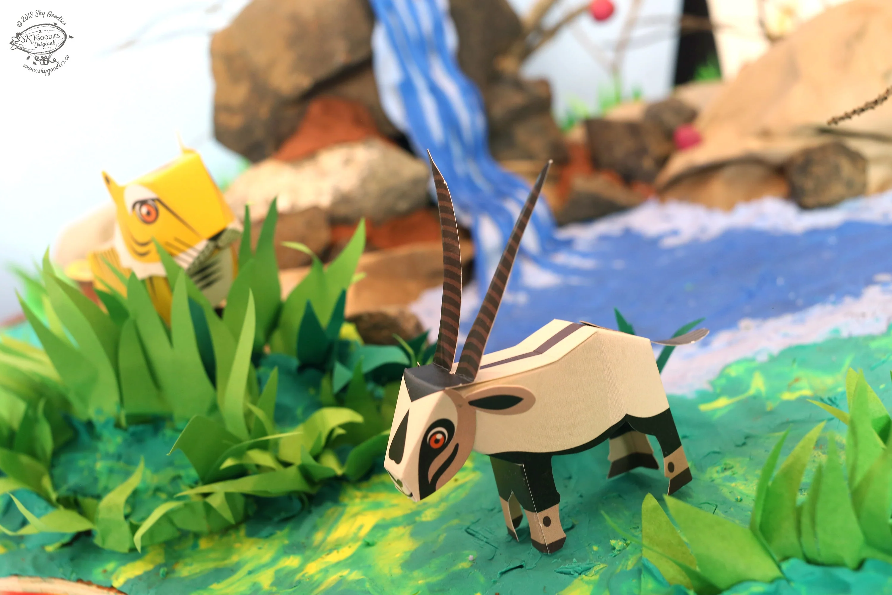 BOX SET of 12 DIY Mini Endangered Animals Paper Craft Kits - Image 25