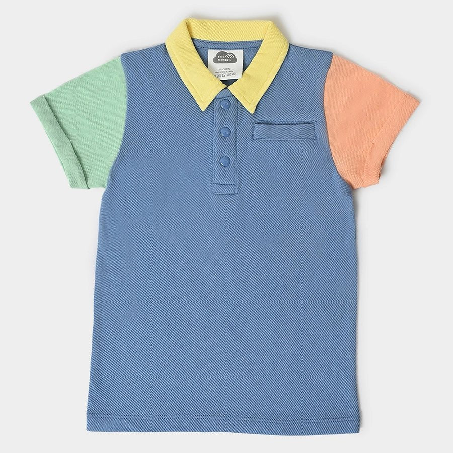 Boys Polo T-Shirt And Shorts Set For Baby - Image 2