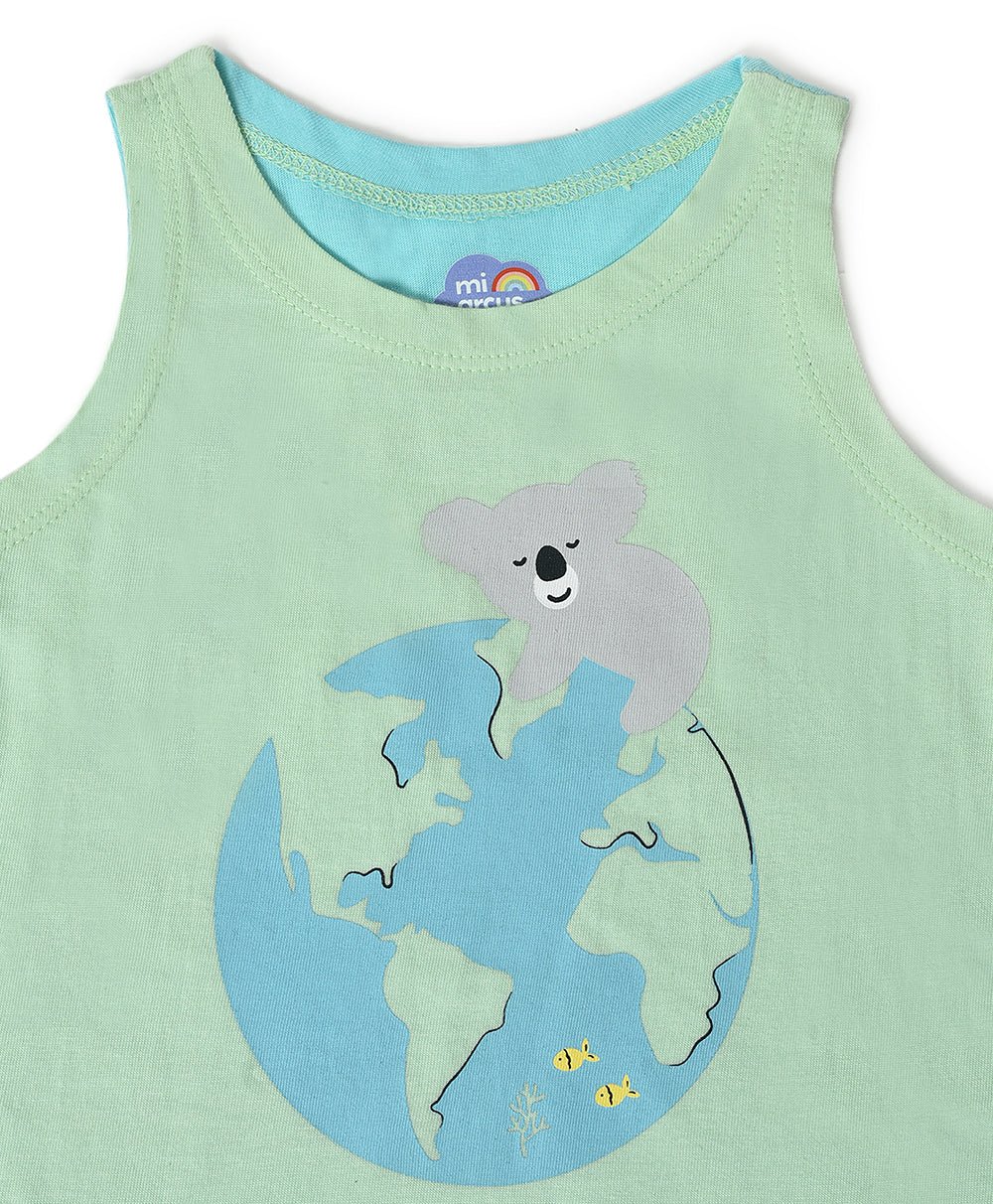 Boys Printed Vest - Pack Of 3 - Image 4