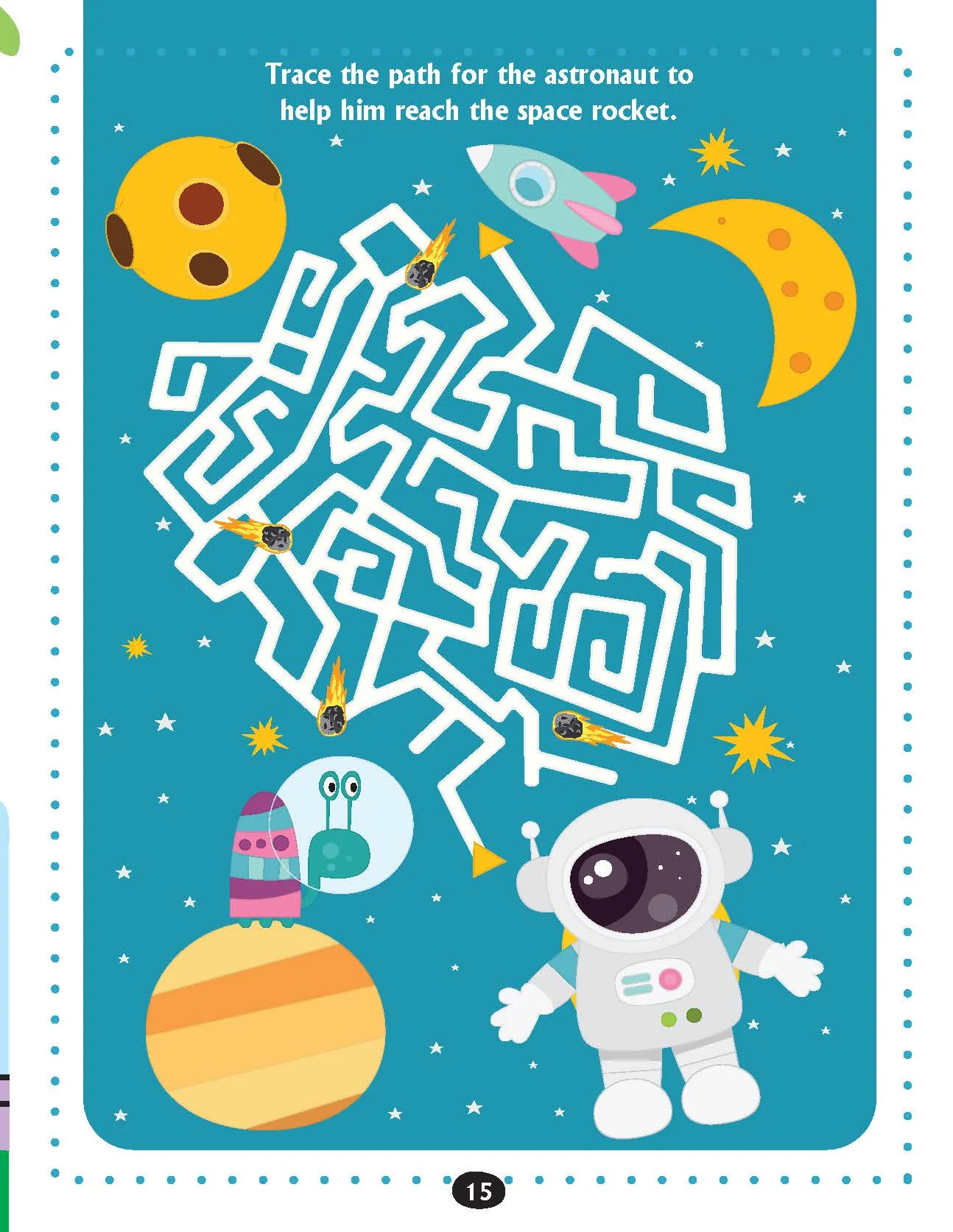 Brain Train Activity Book for Kids Age 5+ – With Colouring Pages, Mazes, Puzzles and Word searches Activities - Image 8