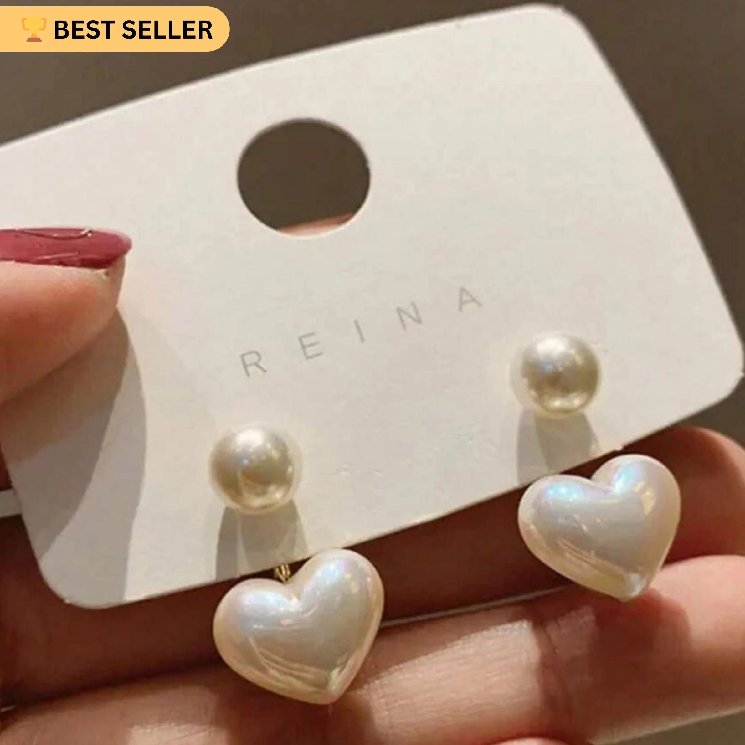 Bridgeton Heart Pearls - Image 5