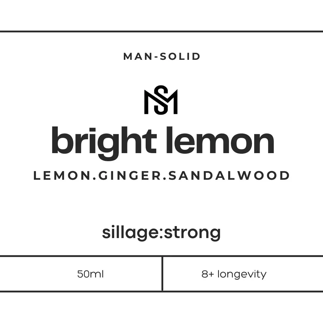 Bright Lemon (EDP) - Fresh/Sporty Perfume - Image 3