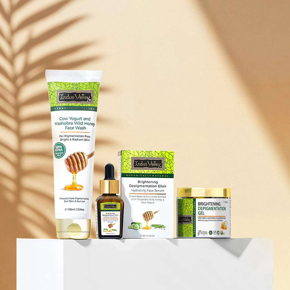 Brightening Depigmentation Gel for Reducing Pigmentation & Dark Spots With Cow Yogurt & Mashobra Honey - Image 30