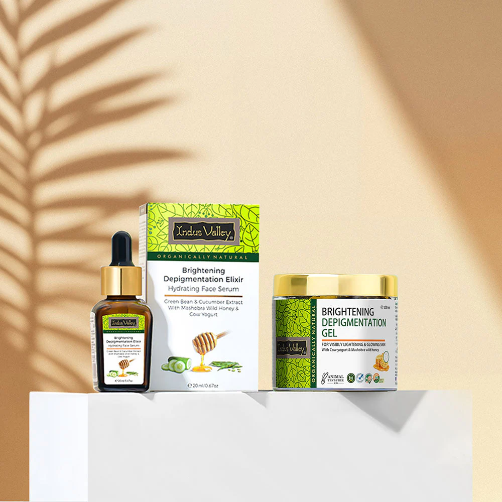 Brightening Depigmentation Gel for Reducing Pigmentation & Dark Spots With Cow Yogurt & Mashobra Honey - Image 32
