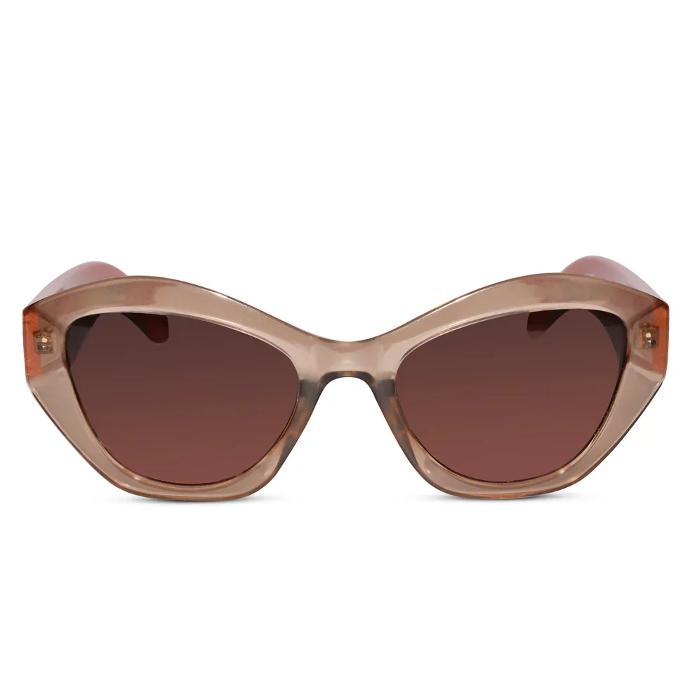 Brown Cat eye Sunglasses For Women - Image 6