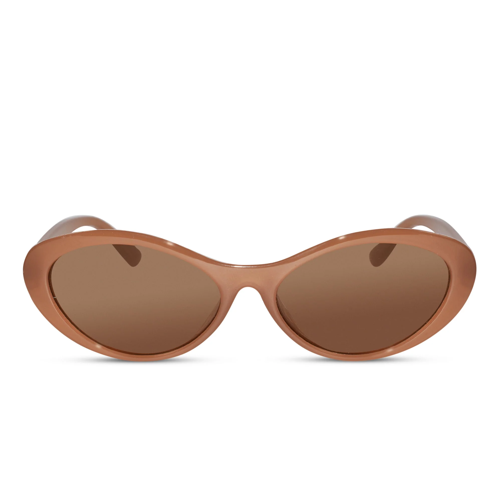 Brown Cat eye Sunglasses For Women - Image 3