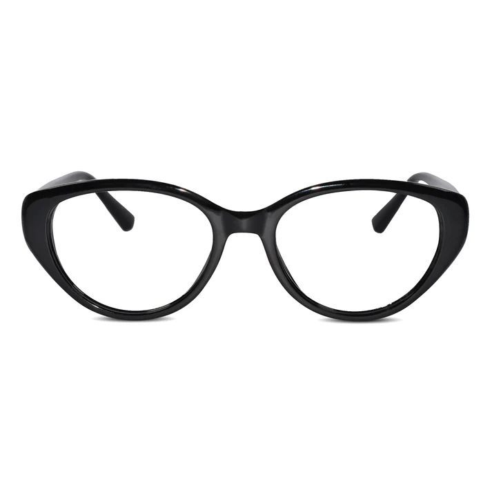 Brown Cateye Eyeglasses For Women & Computer Glasses - Image 5