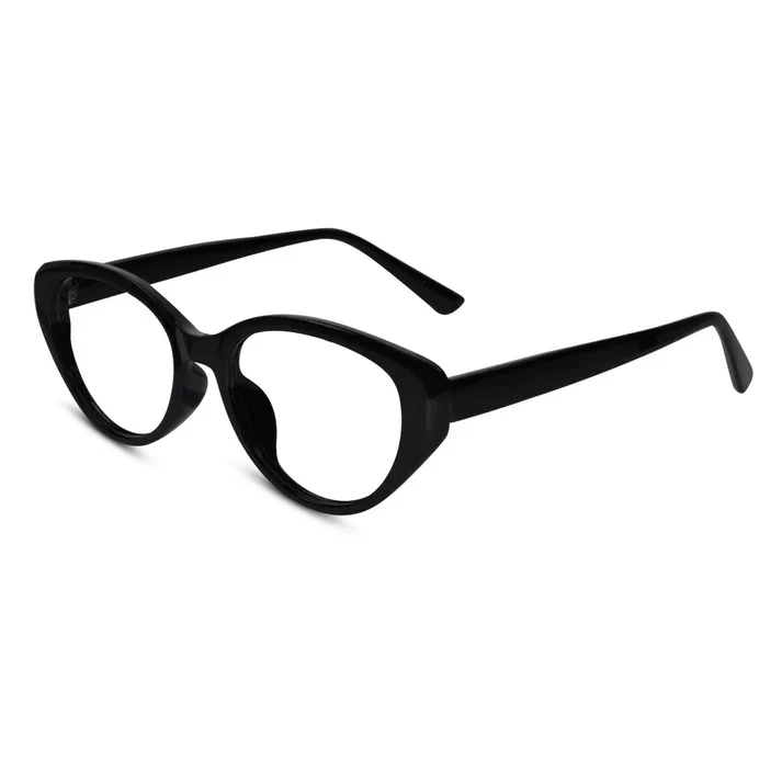 Brown Cateye Eyeglasses For Women & Computer Glasses - Image 7