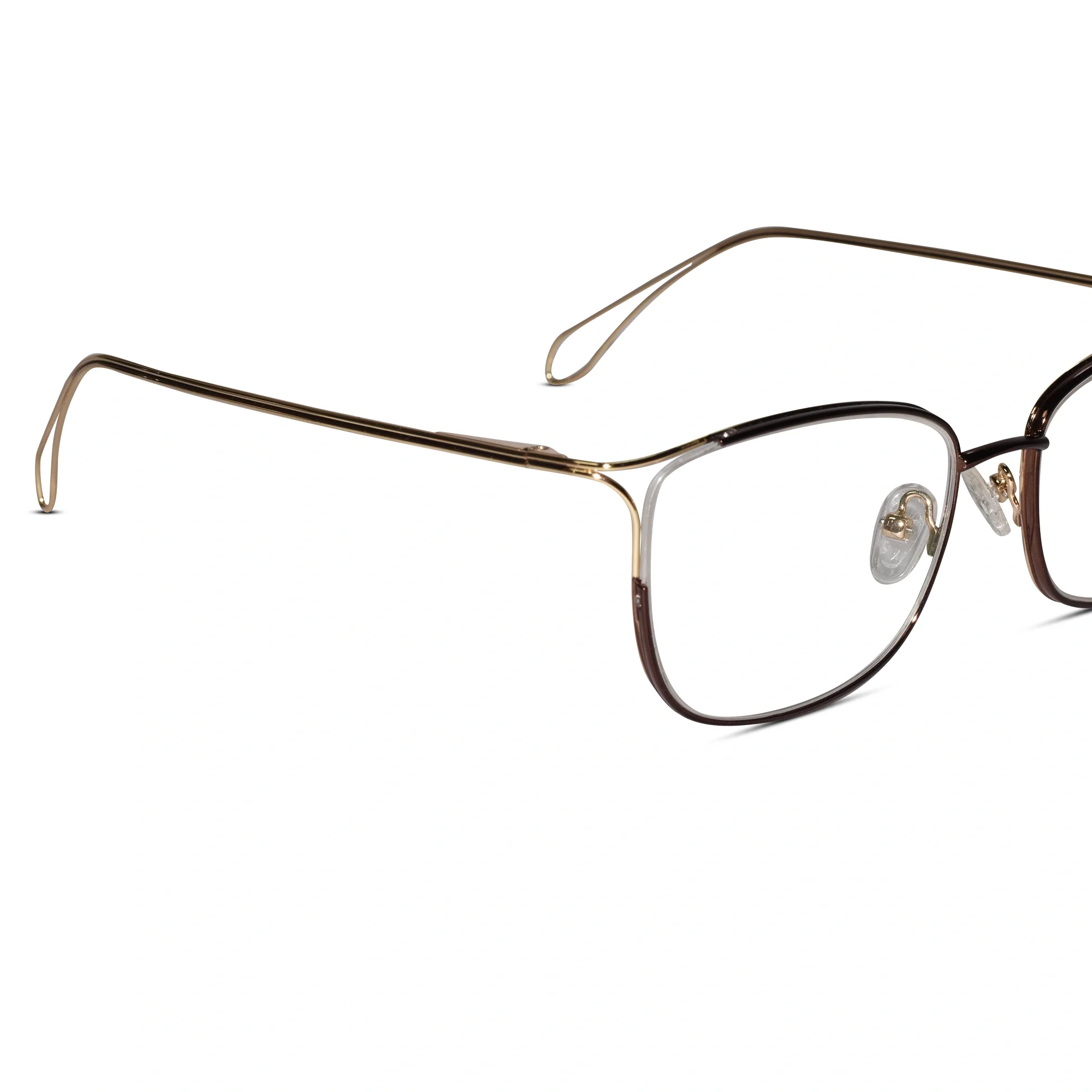 Brown Designer Cat eye Eyeglasses For Women - Image 3