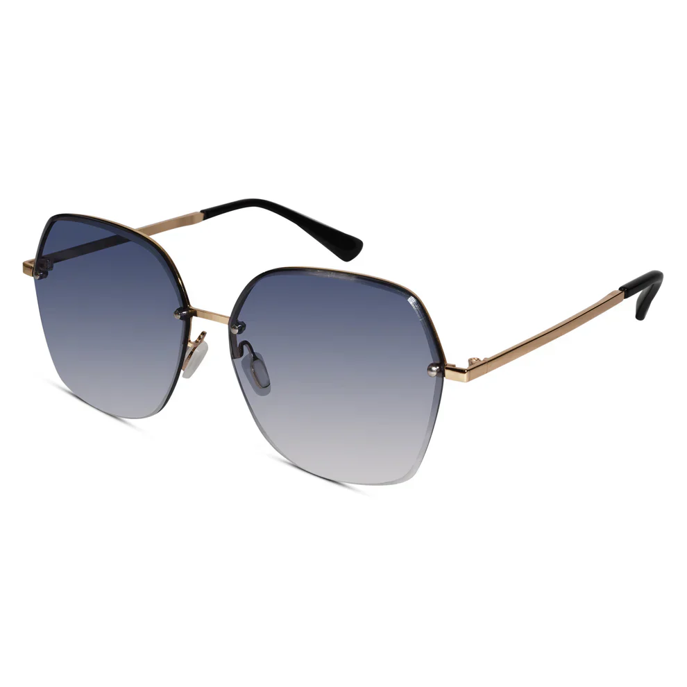 Brown Oversize Sunglasses For Women - Image 4
