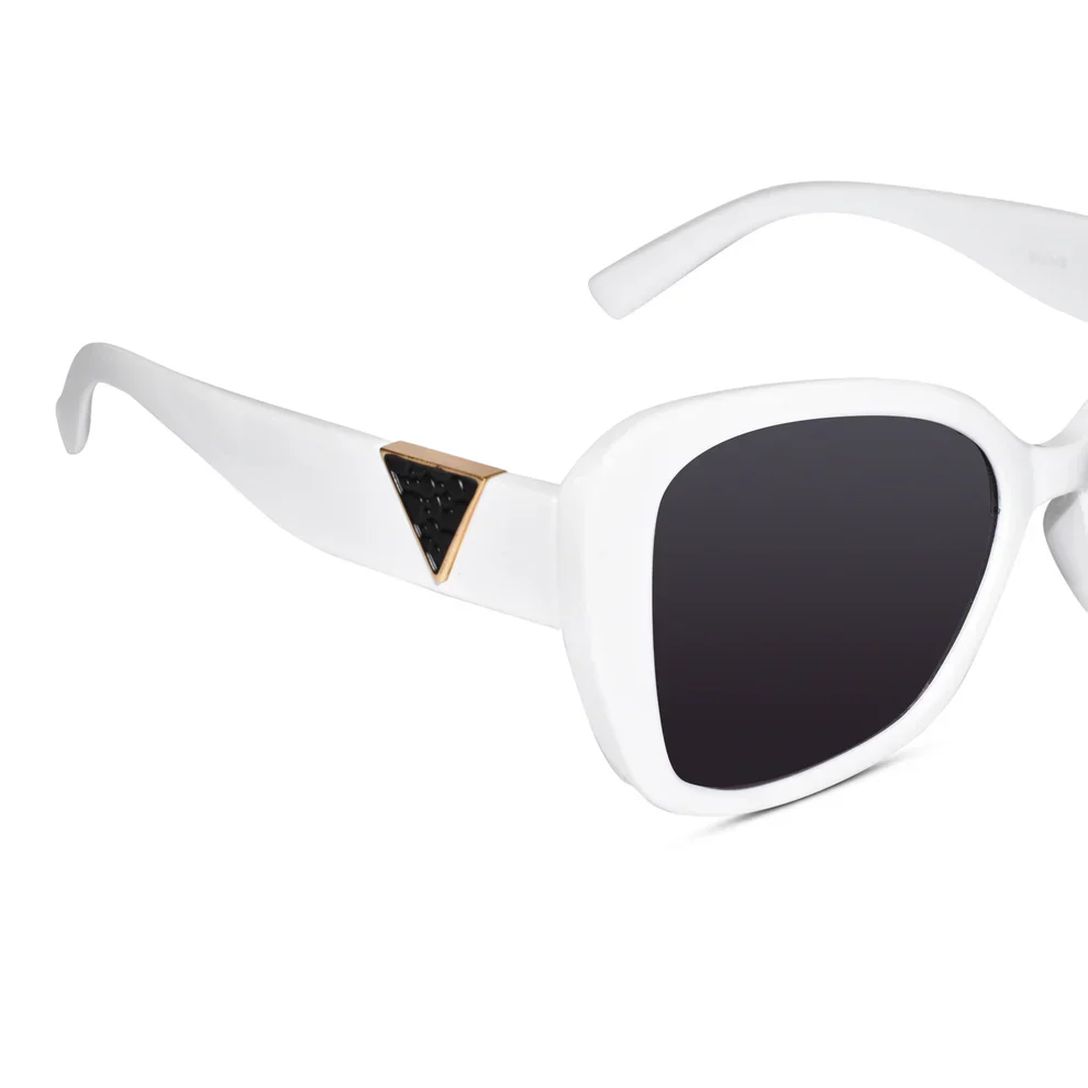 Brown Oversize Sunglasses For Women - Image 5