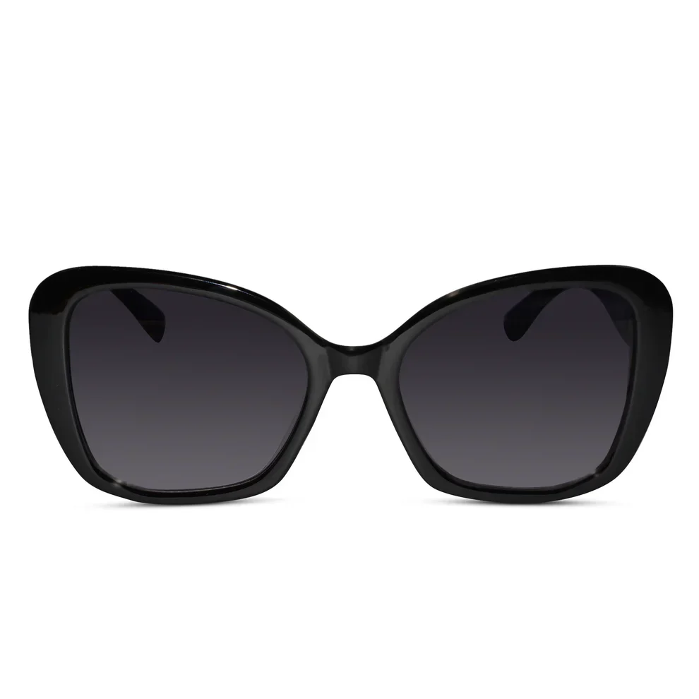 Brown Oversize Sunglasses For Women - Image 9