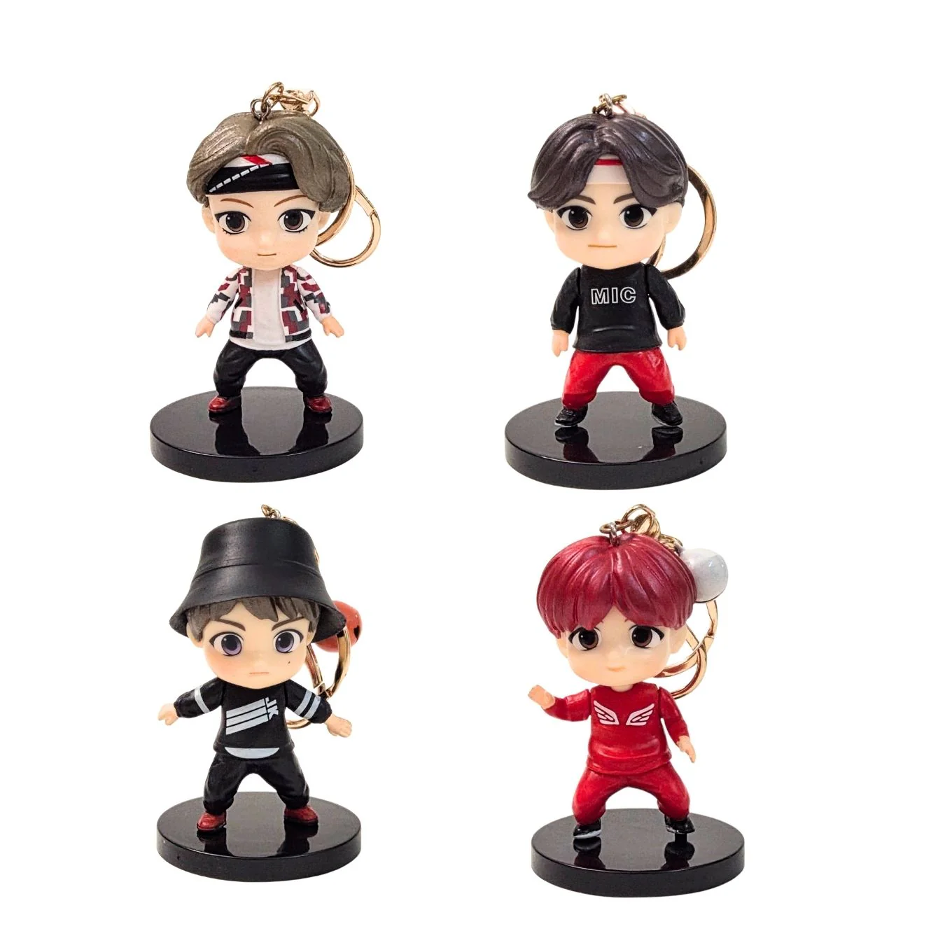 BTS Keyrings - Set of 7 - Image 2