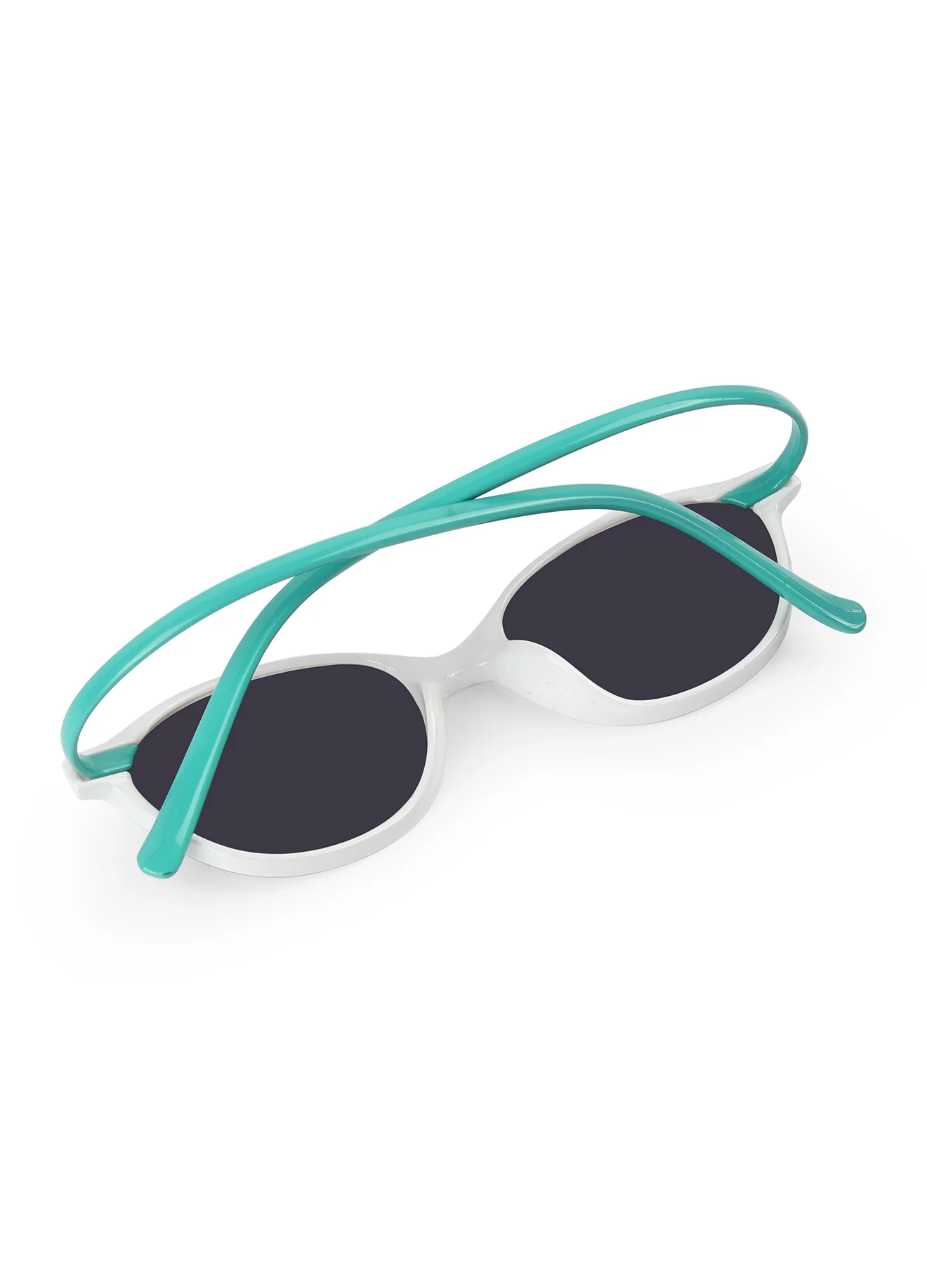 Bubblebeam Blue & Purple Kids Oval Sunglasses - Image 7