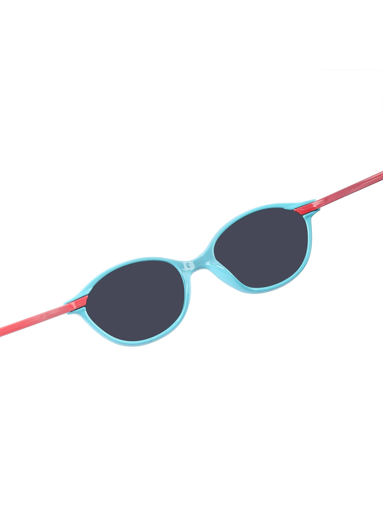 Bubblebeam Blue & Purple Kids Oval Sunglasses - Image 8