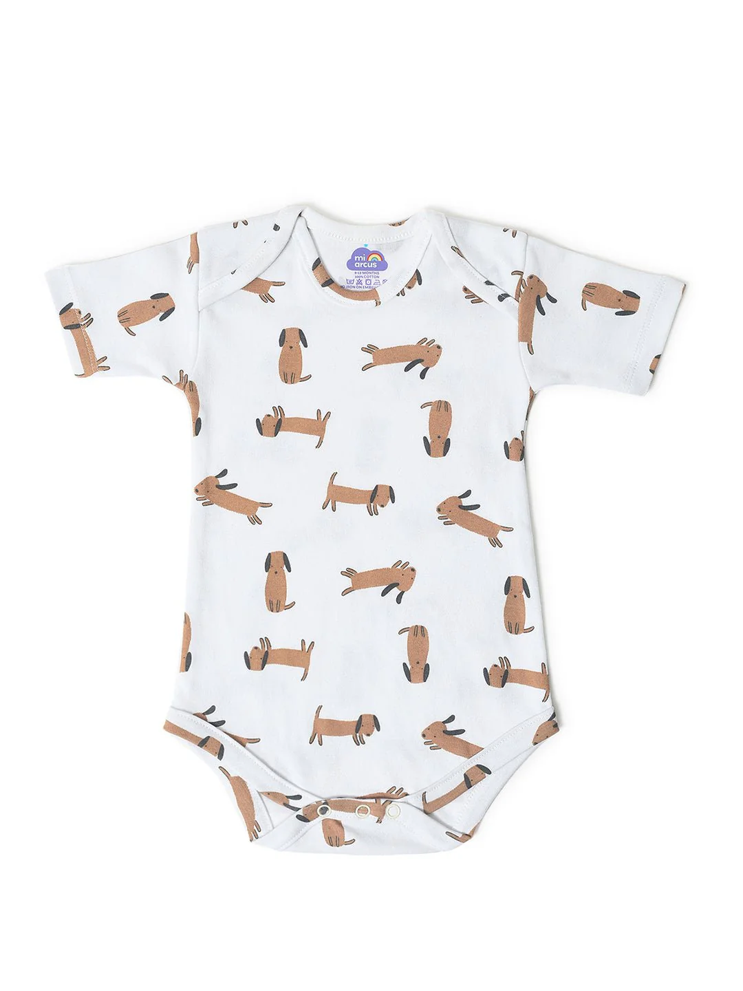 Buddy Kids Printed Baby Romper - Pack Of 2 - Image 6