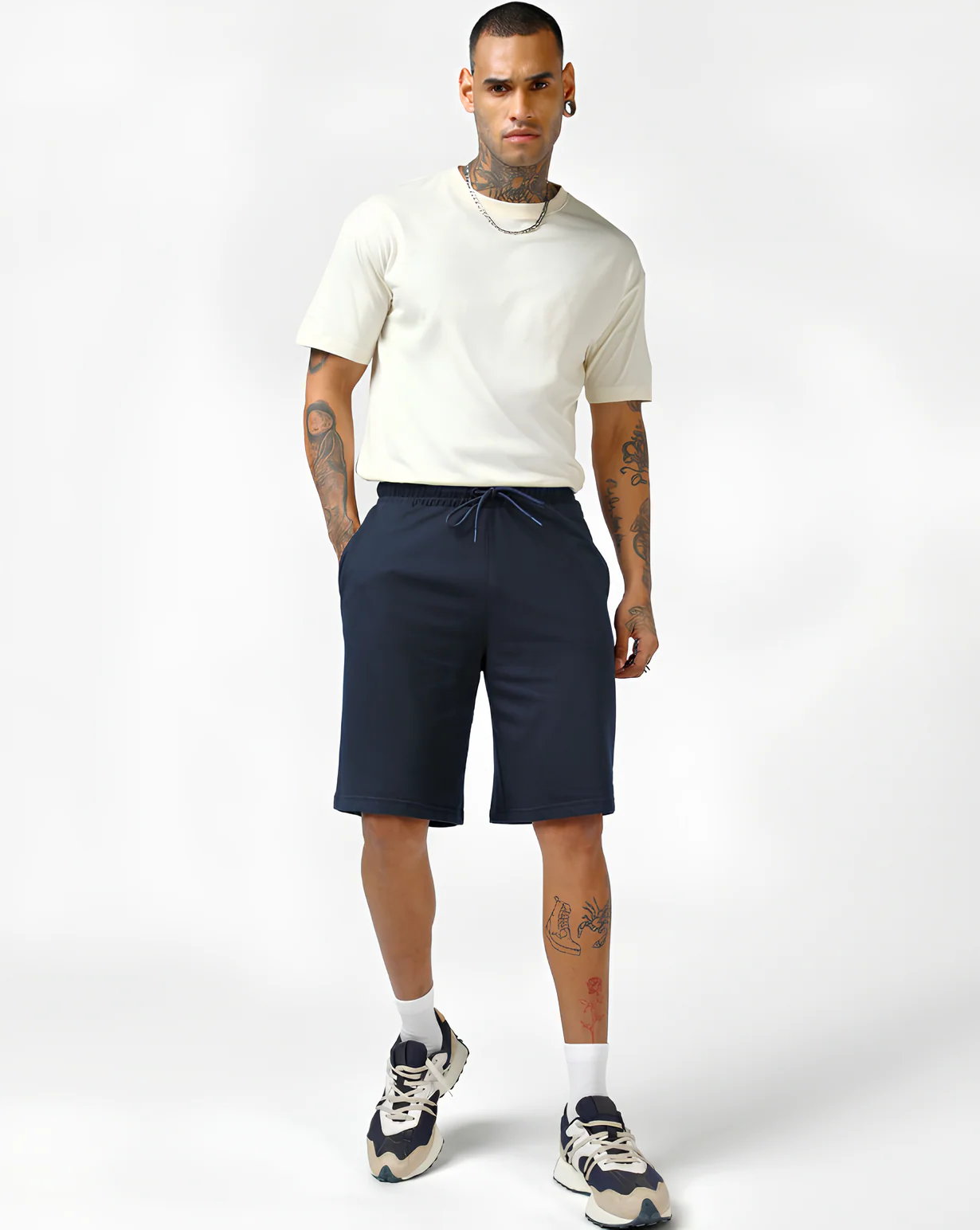 Bue Solid Shorts - Image 2
