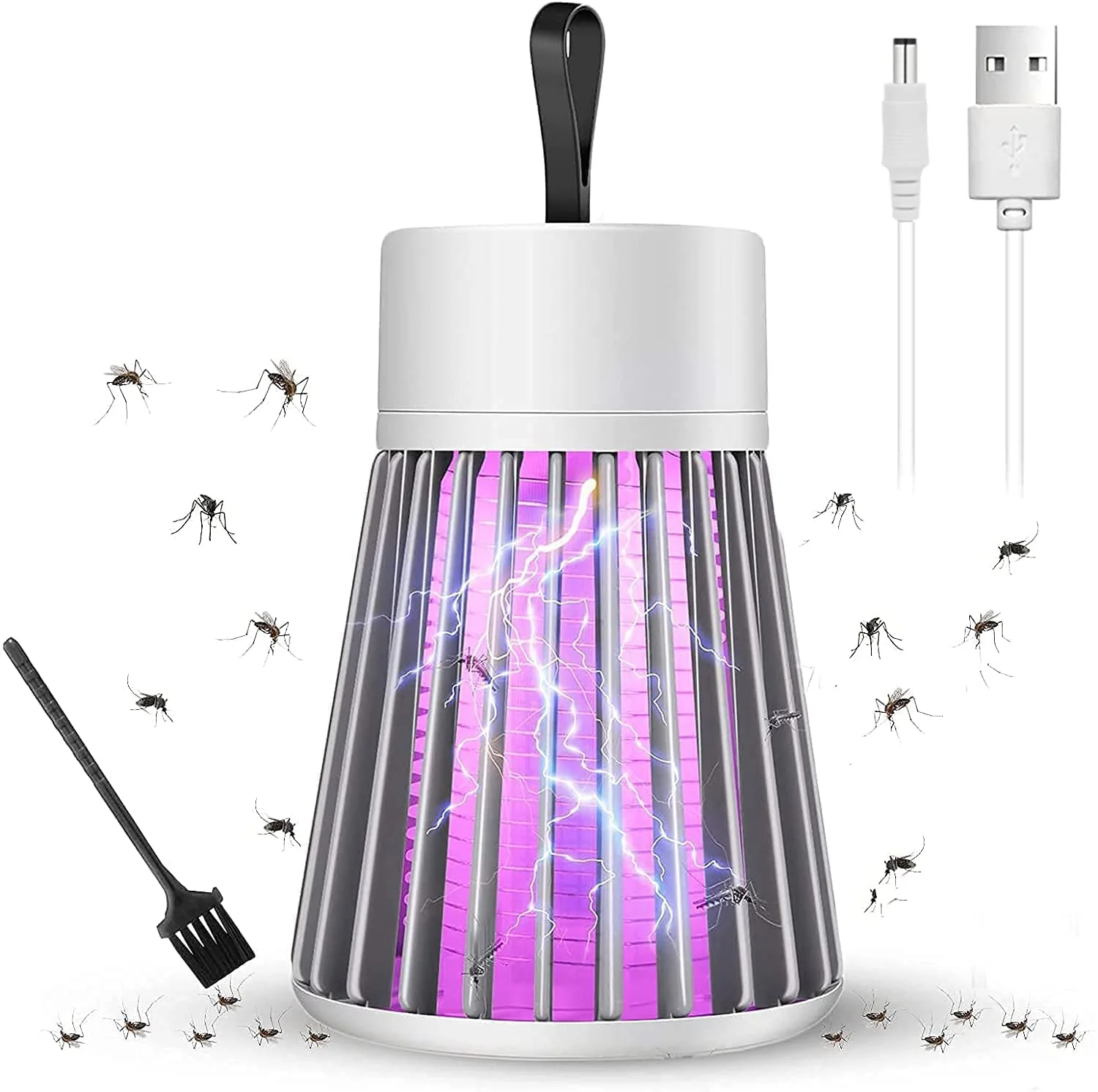 BugShield: USB-Powered Mosquito Killer Lamp with UV LED – Safe & Silent Indoor Zapper for Bedrooms, Living Rooms, Patios & Outdoor Protection - Image 15