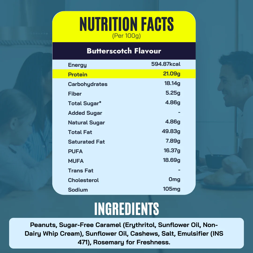 Butterscotch Peanut Butter 400g - Image 5