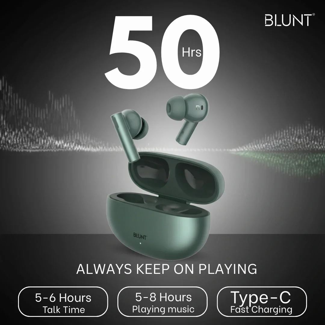 Buy Blunt Alpha 311 | Balanced Sound with 50 Hr Playtime - Image 27