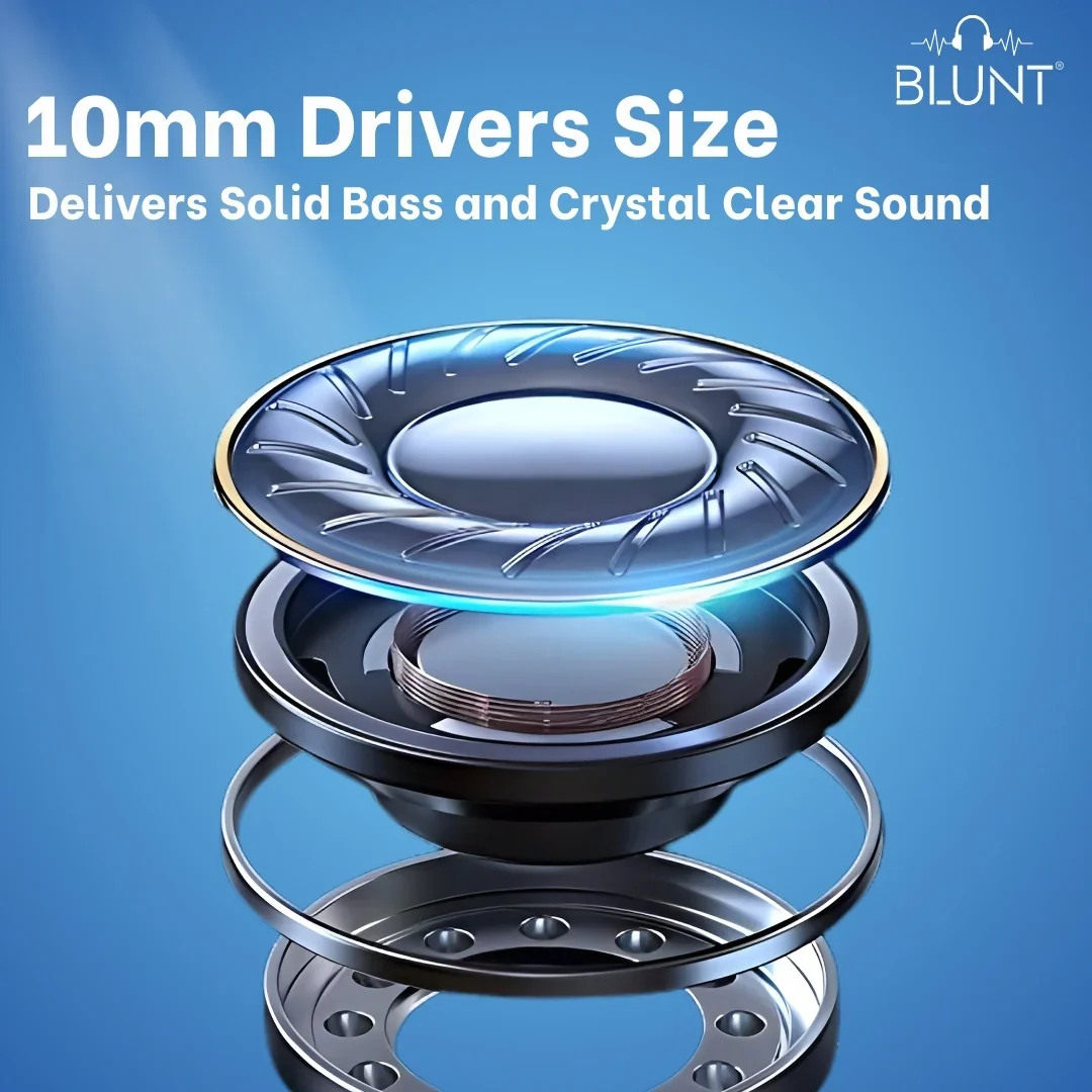 Buy Blunt Alpha 410 | Balanced Sound with 50 Hr Playtime - Image 10
