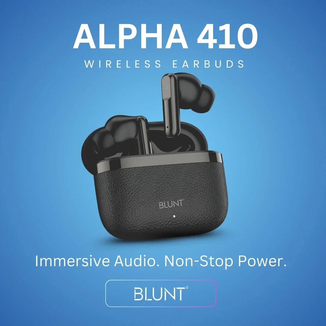 Buy Blunt Alpha 410 | Balanced Sound with 50 Hr Playtime - Image 4