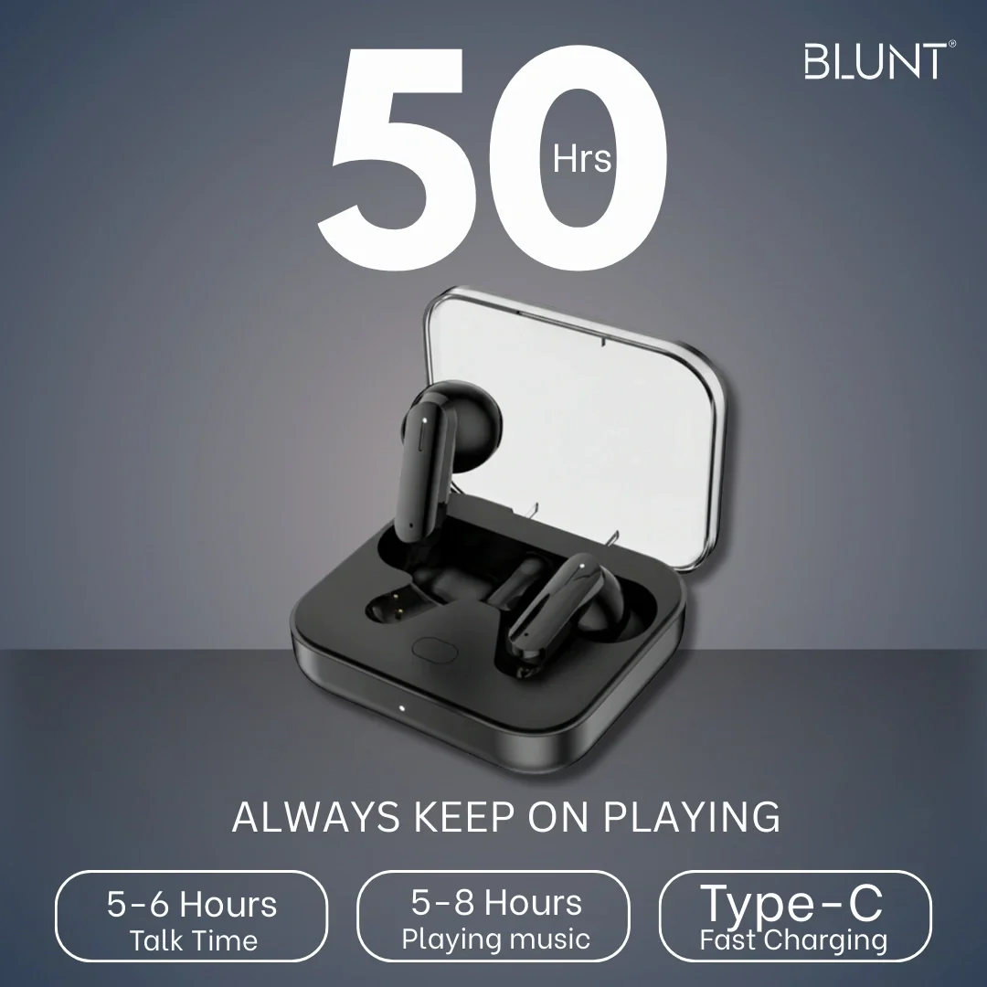 Buy Blunt X Pod 411 | Balanced Sound with 50 Hr Playtime - Image 6