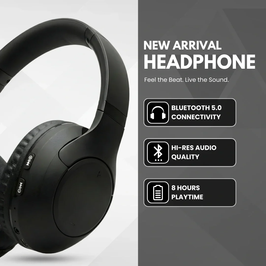 Buy Sound Ex F3 Bluetooth Headphones | Powerful Audio + High Bass - Image 9