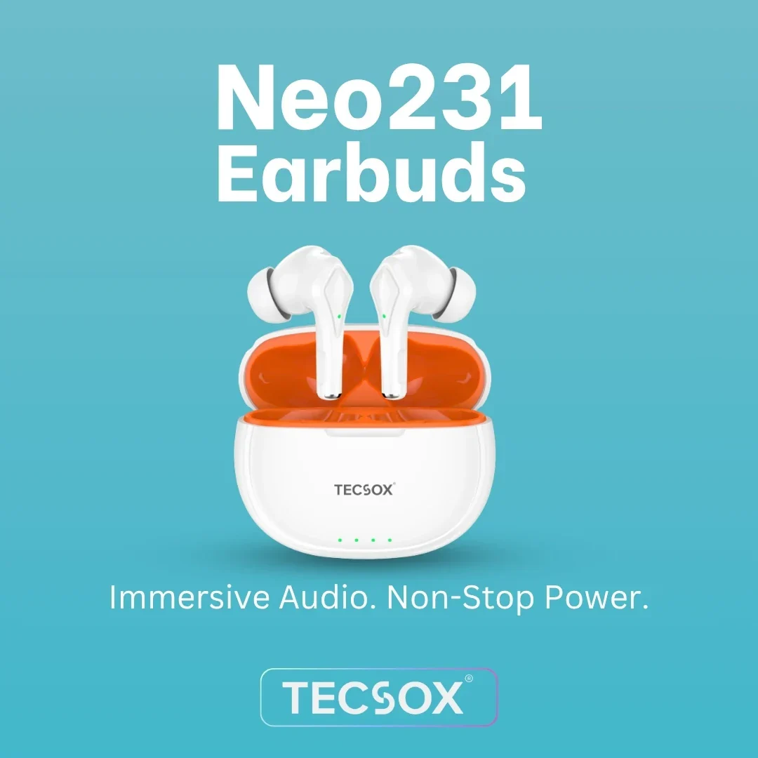 Buy TecSox Neo231 Wireless Earbud With Comfortable Fit - Image 14