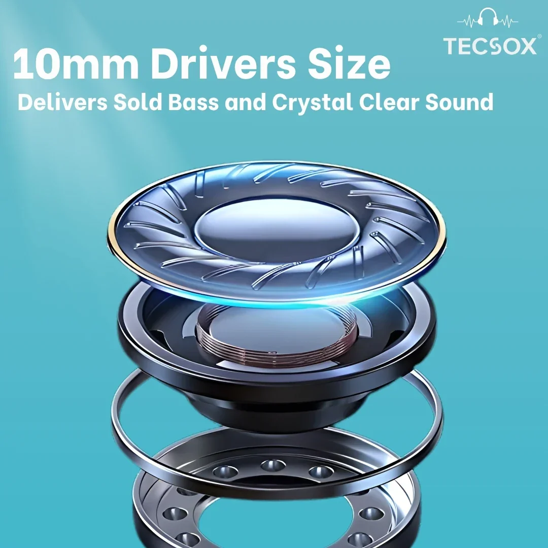 Buy TecSox Neo231 Wireless Earbud With Comfortable Fit - Image 19