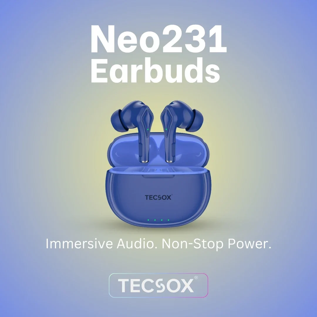 Buy TecSox Neo231 Wireless Earbud With Comfortable Fit - Image 22