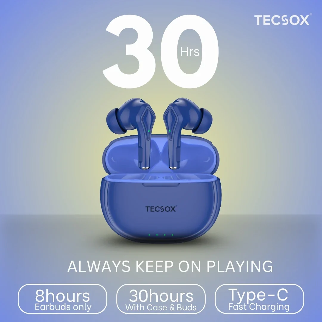 Buy TecSox Neo231 Wireless Earbud With Comfortable Fit - Image 23