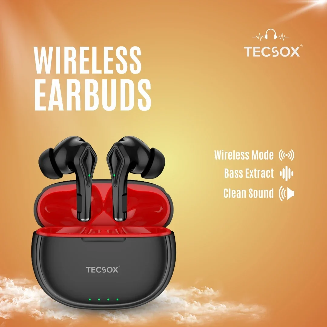 Buy TecSox Neo231 Wireless Earbud With Comfortable Fit - Image 6