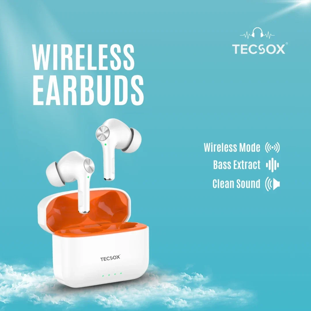 Buy TecSox Neo411 Wireless Earbud With Comfortable Fit - Image 17