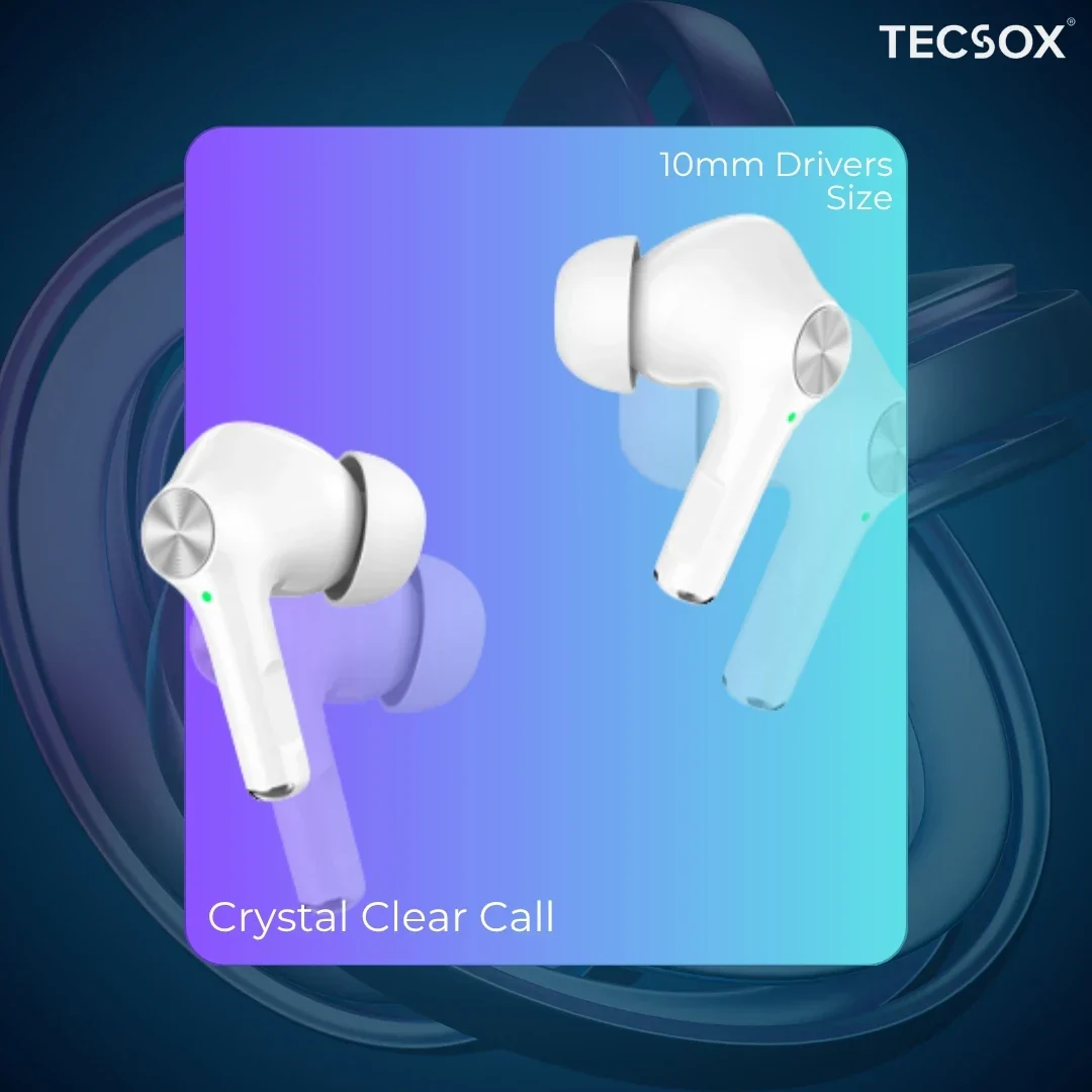 Buy TecSox Neo411 Wireless Earbud With Comfortable Fit - Image 18